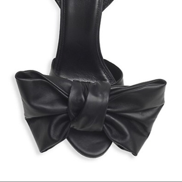 🔥NEW🖤 100% Authentic Balenciaga Square Knife Bow Sandal BRAND NEW Size 39 - Picture 4 of 13